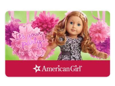 American Girl gift card balance
