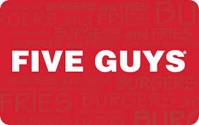 Check your Five Guys gift card balance. Gift card balance Five Guys