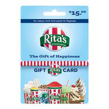 rita's italian ice gift card balance. Gift card balance Rita's Italian Ice